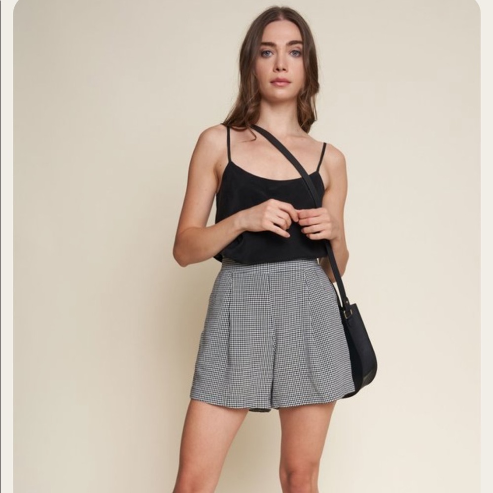 Whimsy + Row Valentina Shorts Gingham